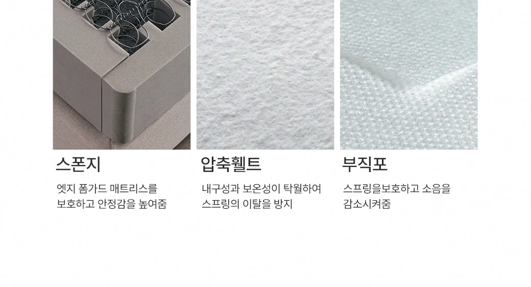 스폰지 엣지 폼가드 & 압축펠트 & 부직포
